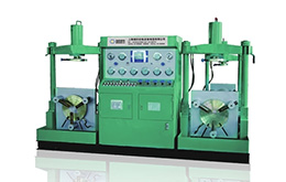 YFB-T model (double head) hydraulic valve test bench